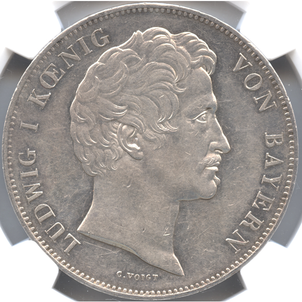 ルートヴィヒ1世、マクシミリアン2世とバイエルン記念貨（ドイツ）